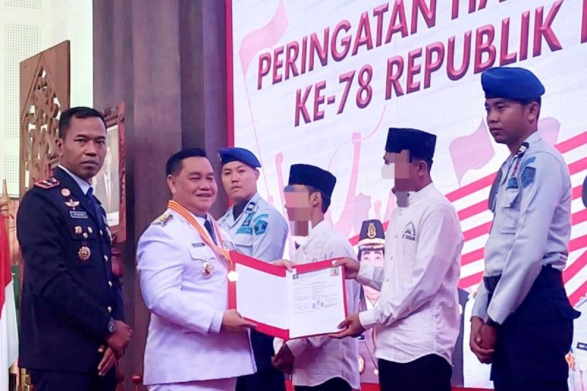 629 WBP Lapas Sampit dapat remisi