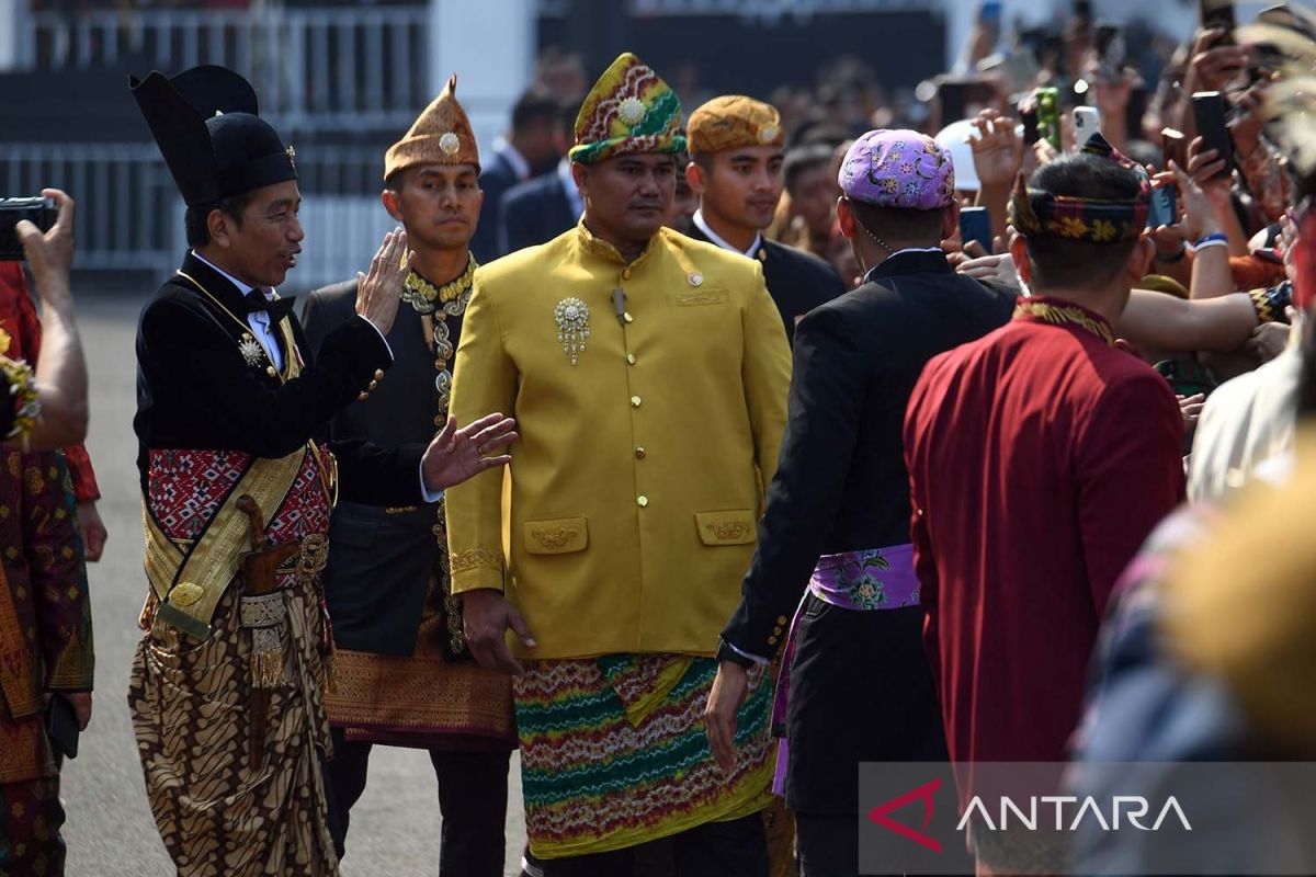 Presiden Jokowi pimpin Upacara Peringatan Detik-Detik Proklamasi pada HUT RI