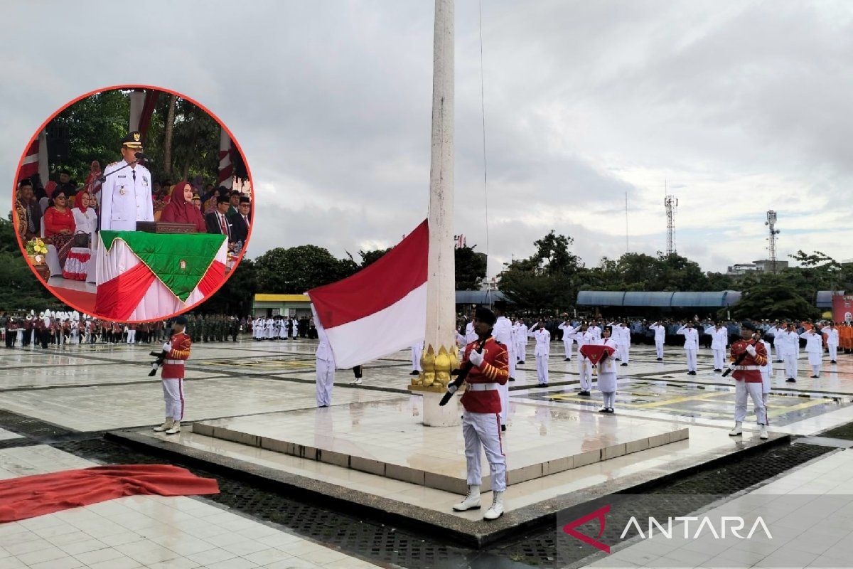 Upacara HUT ke 78 RI di Tanjung Balai berlangsung khidmat