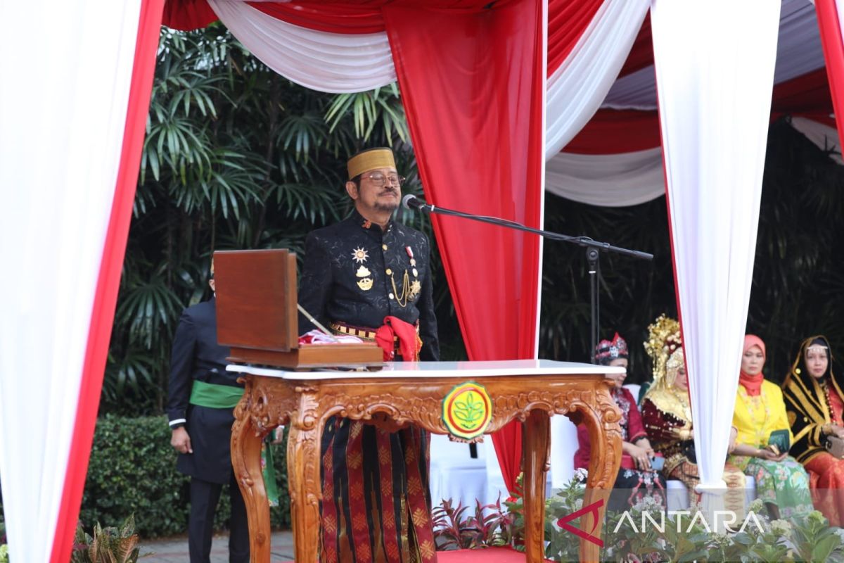 HUT ke-78 RI, Mentan: Hadirkan idealisme untuk jaga pangan nasional