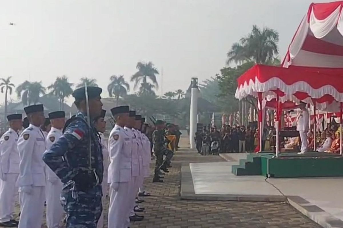 Gubernur Kalbar pimpin upacara HUT-78 RI pada akhir masa jabatan