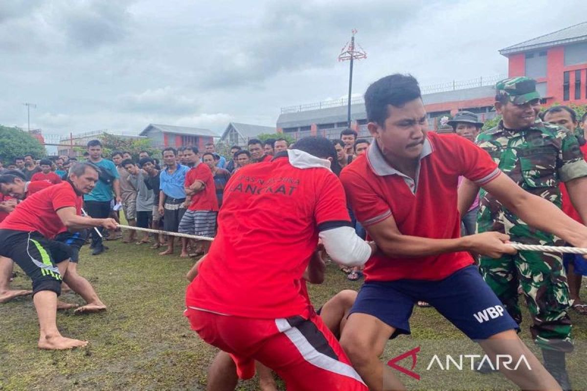 Lapas Narkotika Langkat gelar perlombaan semarakkan HUT Kemerdekaan