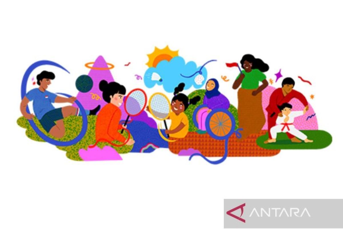 Google Doodle meriahkan perayaan HUT RI