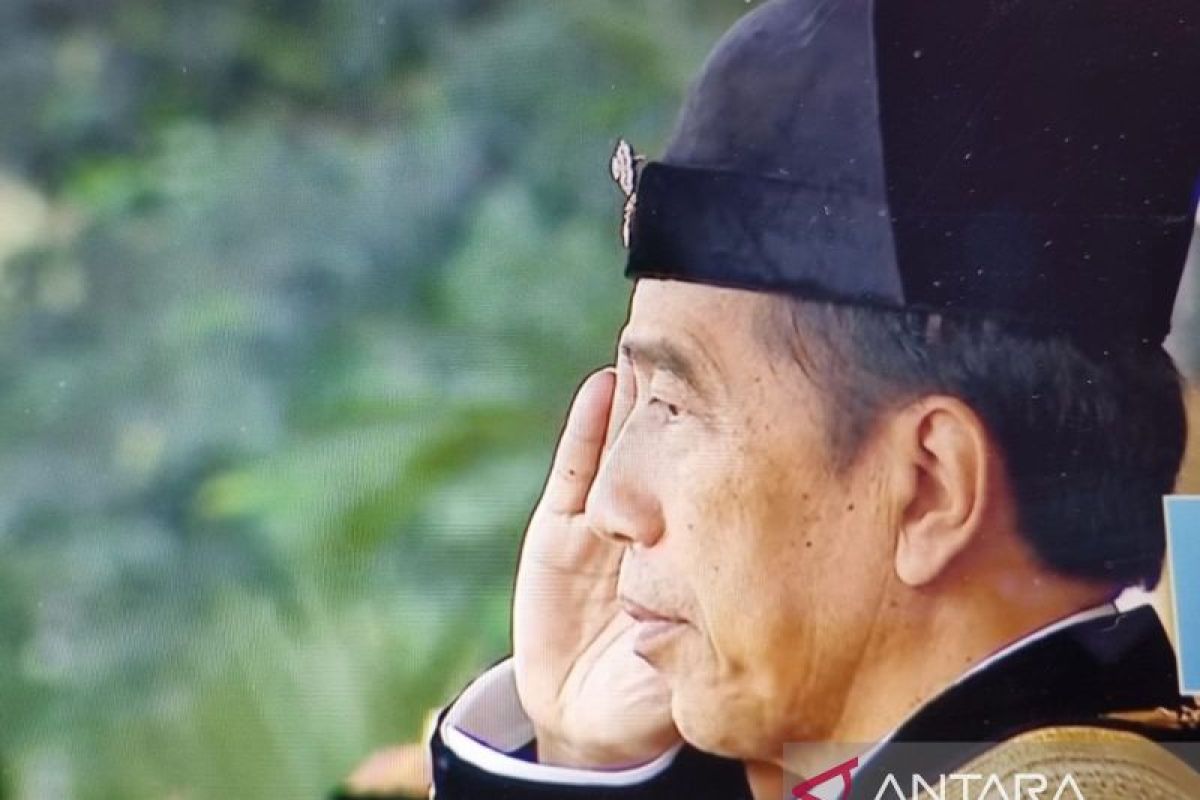 Presiden Jokowi pimpin Upacara Peringatan Detik-Detik Proklamasi pada HUT RI