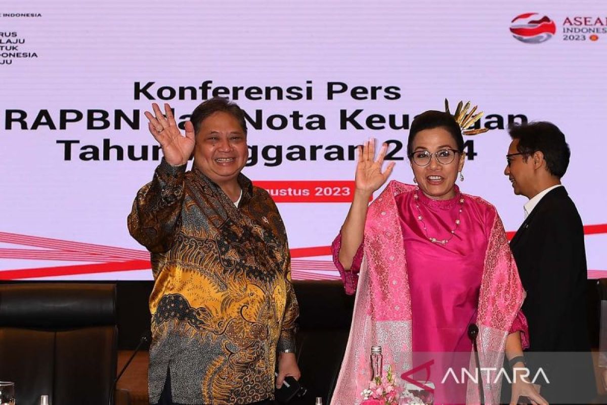 Konferensi Pers RAPBN Dan Nota Keuangan 2024 - ANTARA News