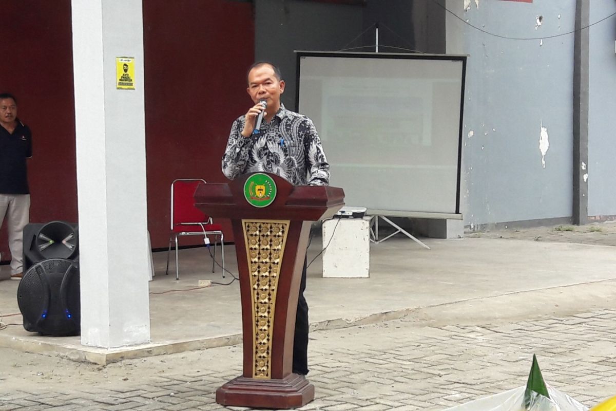 Sekda Langkat letakkan batu pertama pembangunan laboratorium kesehatan