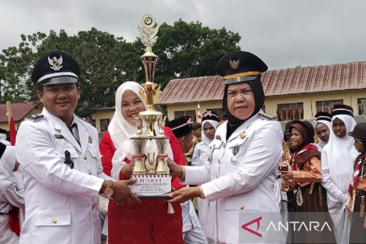 Desa Batu Gajah juara I Desa Terbersih di Kecamatan Ulu Sosa Palas