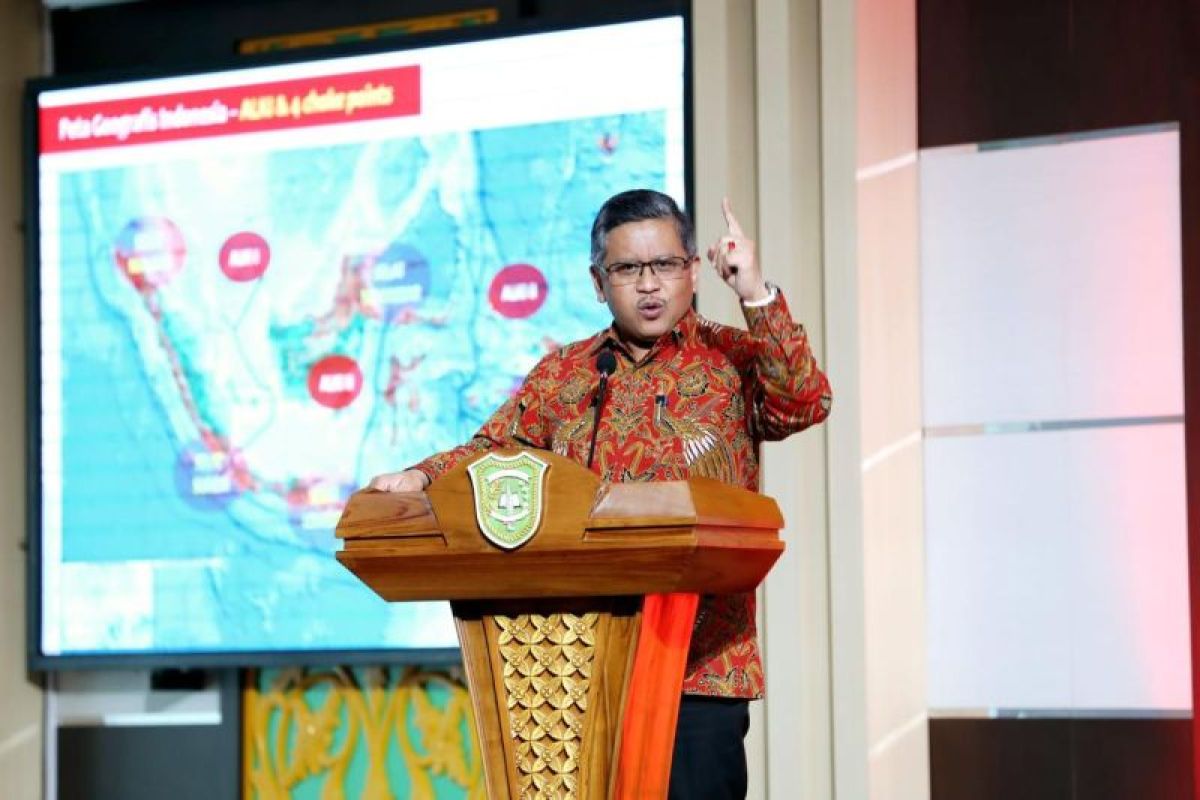 Hasto ajak mahasiswa di Riau jaga kepentingan nasional di Selat Melaka