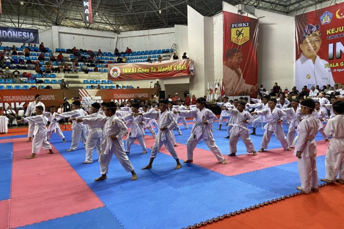 1.000 karateka INKAI perebutkan Piala Gubernur Bali di kejurnas