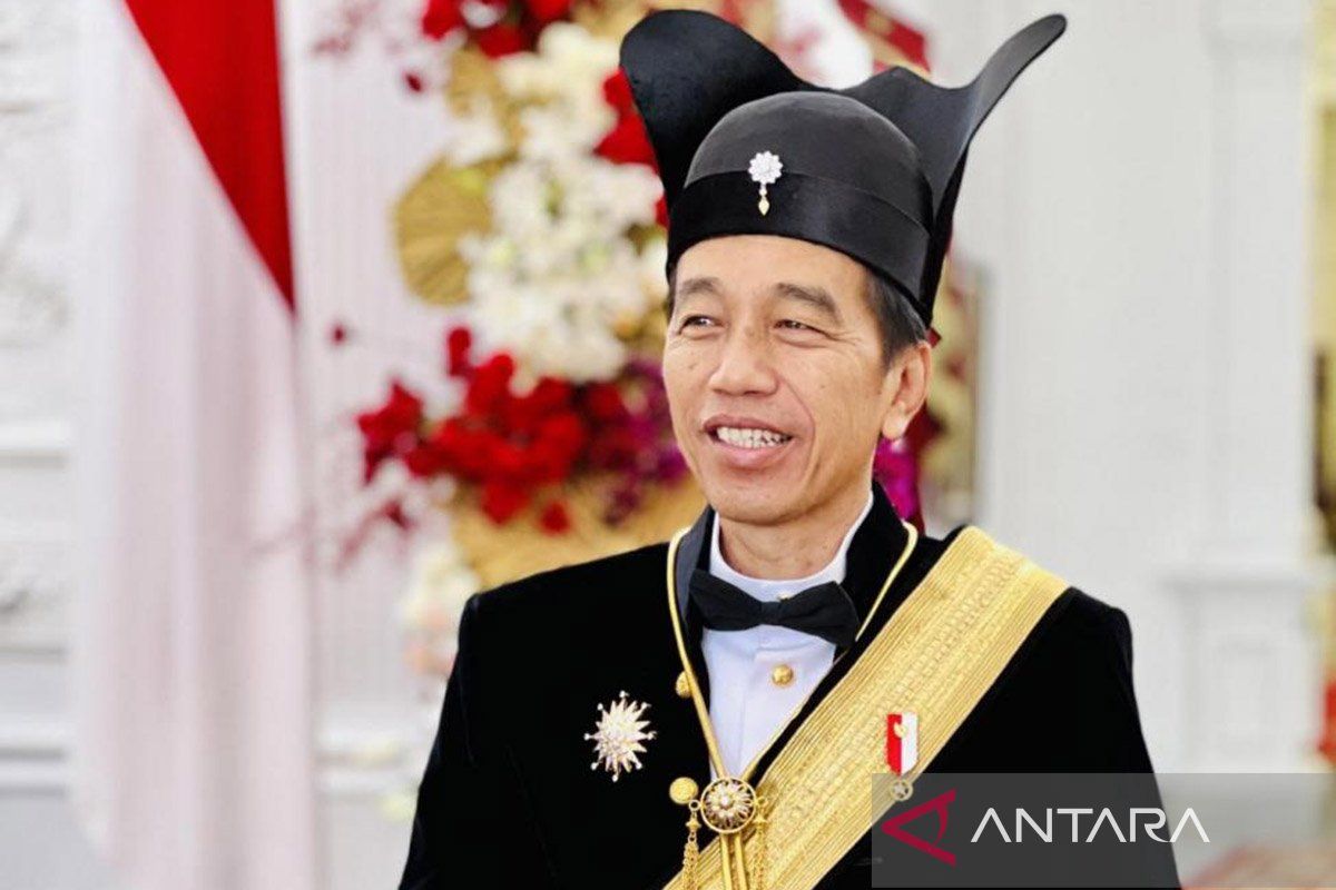 Hoaks! Jokowi pakai baju China saat upacara HUT RI