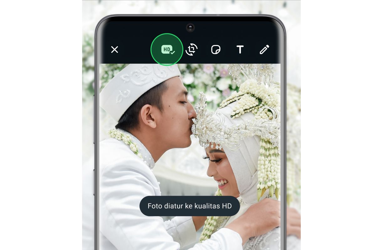 Aplikasi WhatsApp saat ini bisa kirim foto kualitas HD