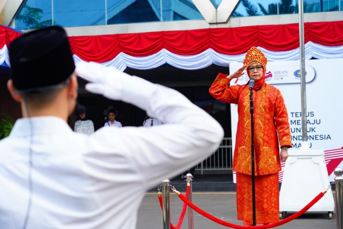 BPH Migas gelar upacara bendera peringati Kemerdekaan ke-78 RI