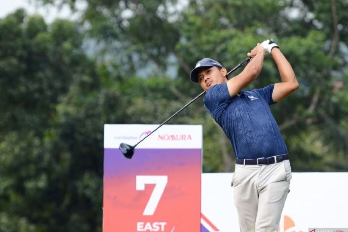 Pegolf Indonesia Kevin Akbar pimpin klasemen putaran kedua kejuaraan Indonesia Pro-Am