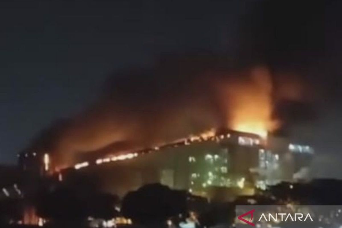 Polisi selidiki kebakaran pabrik Counvire di areal PT Pusri Palembang