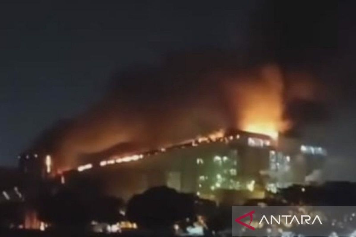 Polisi selidiki kebakaran pabrik Counvire di areal PT Pusri Palembang