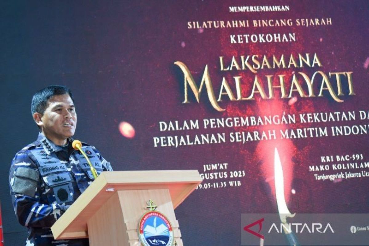 TNI AL angkat sosok Laksamana Malahayati sebagai inspirasi perkuat maritim RI