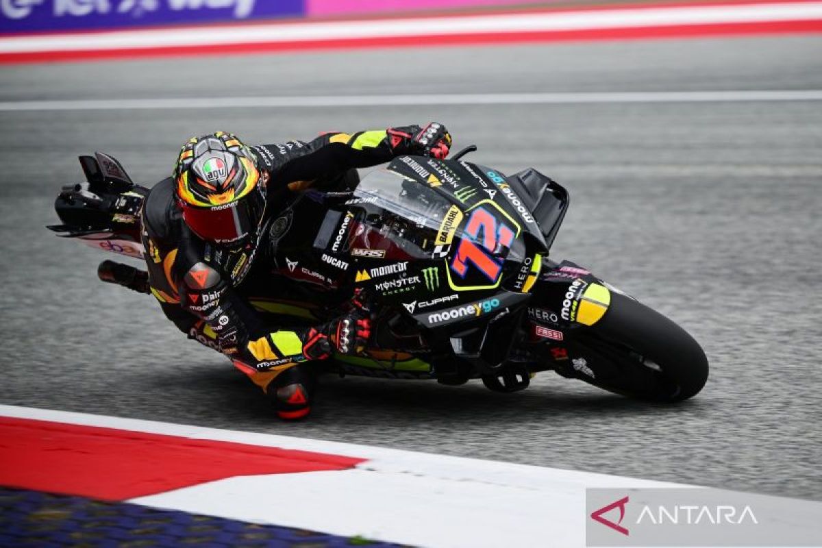 MotoGP: Bezzecchi pecahkan rekor di Red Bull Ring usai salip Vinales dan Bagnaia
