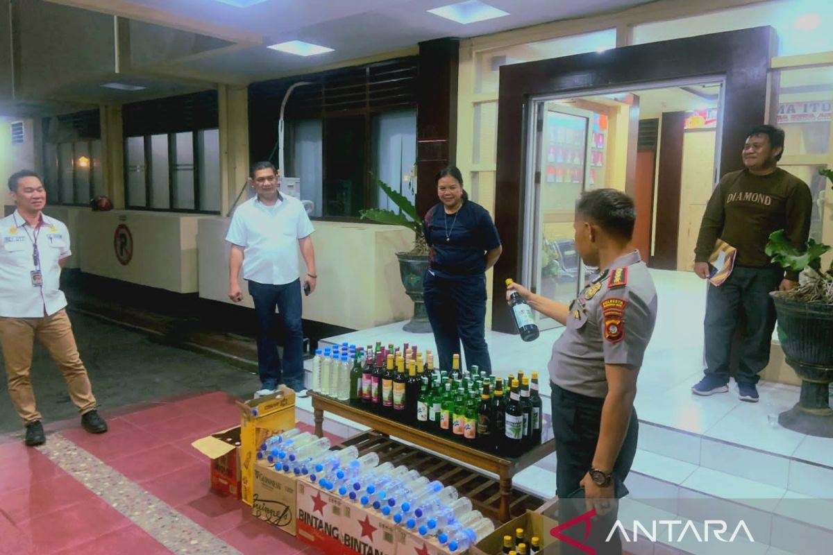 Kapolresta Gorontalo imbau pedagang tidak jual minuman keras