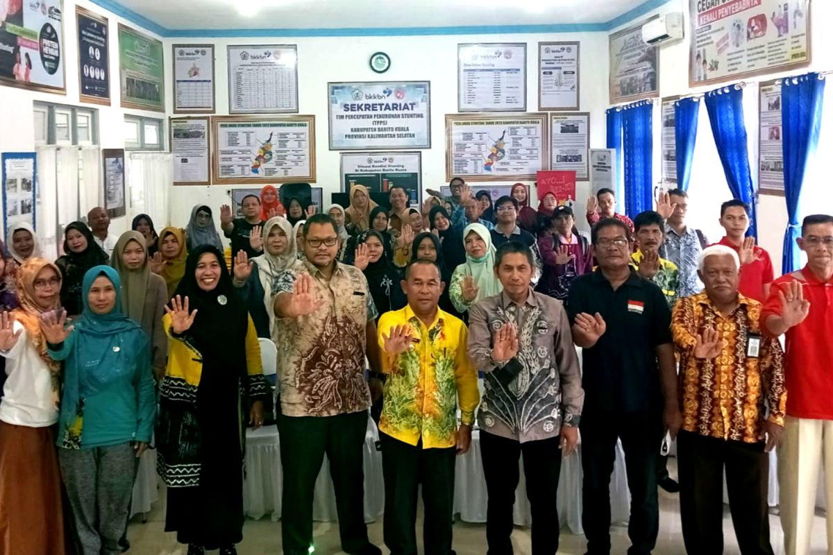 DPPKBP3A Batola audit kasus stunting pertama di Desa Handil Barabai