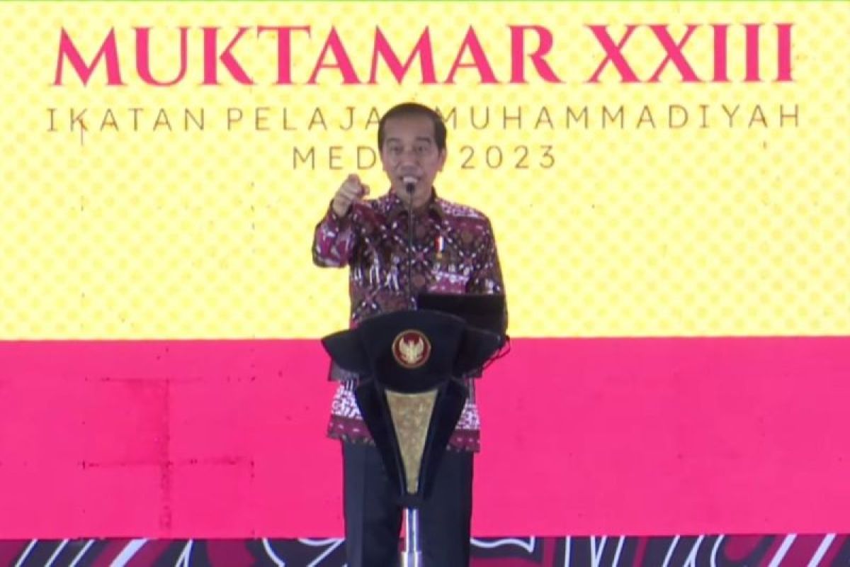 Presiden Jokowi harap kader IPM kuasai iptek, berbudi pekerti, bermental hebat