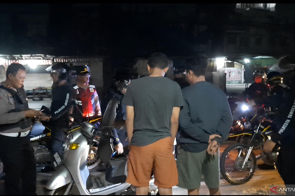 Polisi gagalkan puluhan remaja hendak tawuran di Tangerang
