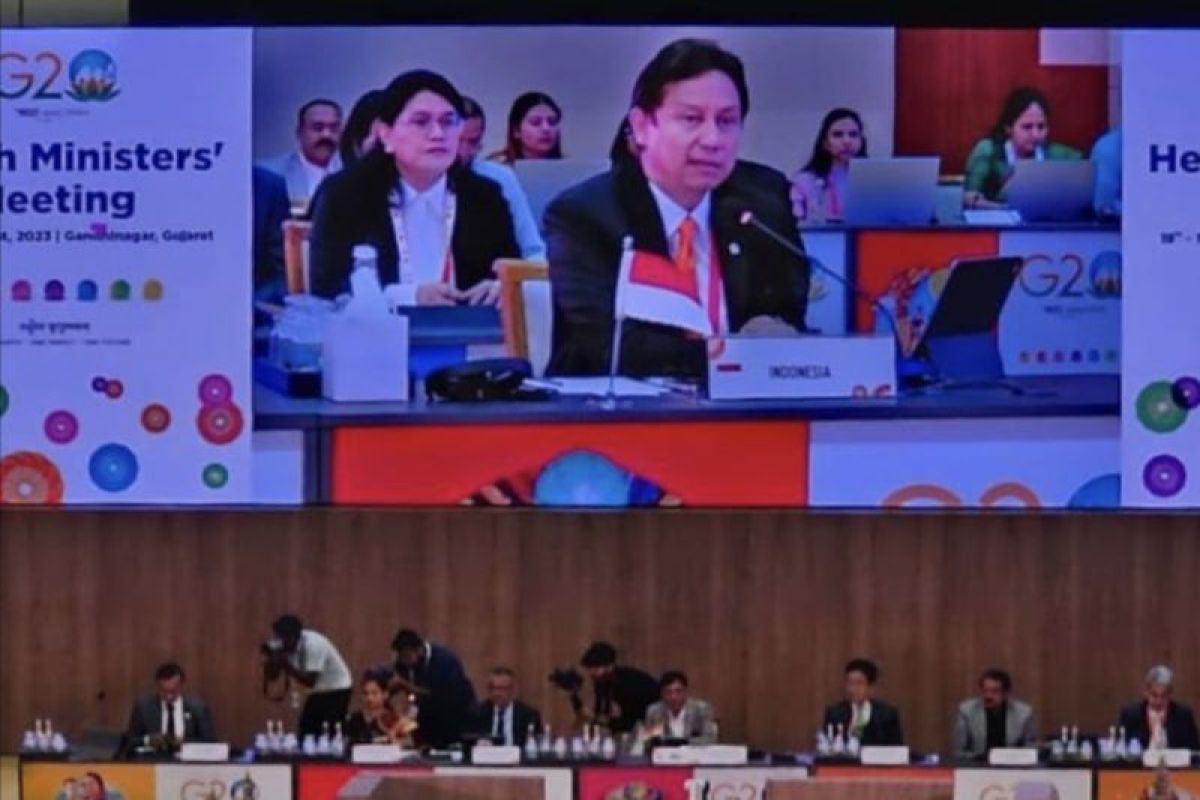 Minister Sadikin conveys Indonesia's health agendas at G20 India