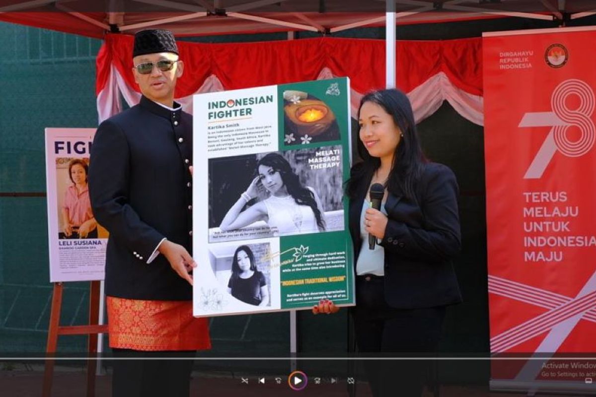 WNI diganjar penghargaan karena promosikan budaya Indonesia di Afsel