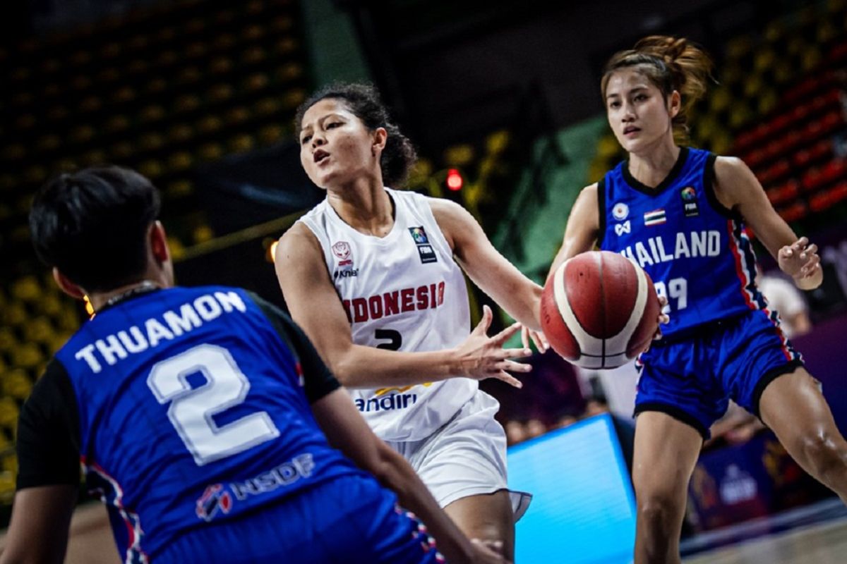 Timnas Basket Putri Indonesia sedikit lagi cetak sejarah Piala Asia