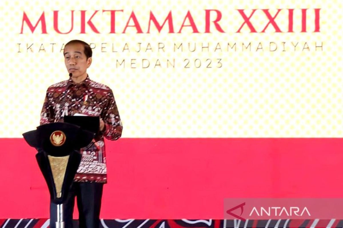 Teka-teki pertanyaan Jokowi tak terjawab di acara Muktamar IPM