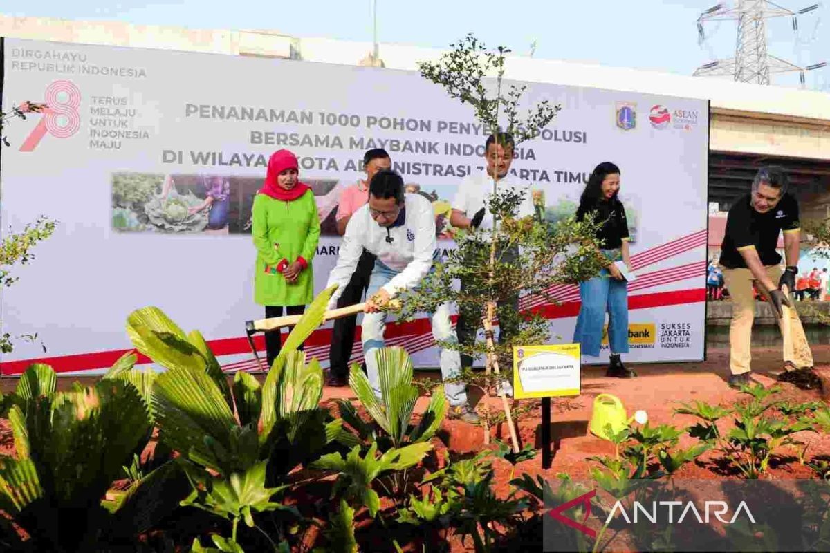 Pemprov DKI tambah 800 titik ruang terbuka hijau untuk atasi polusi udara