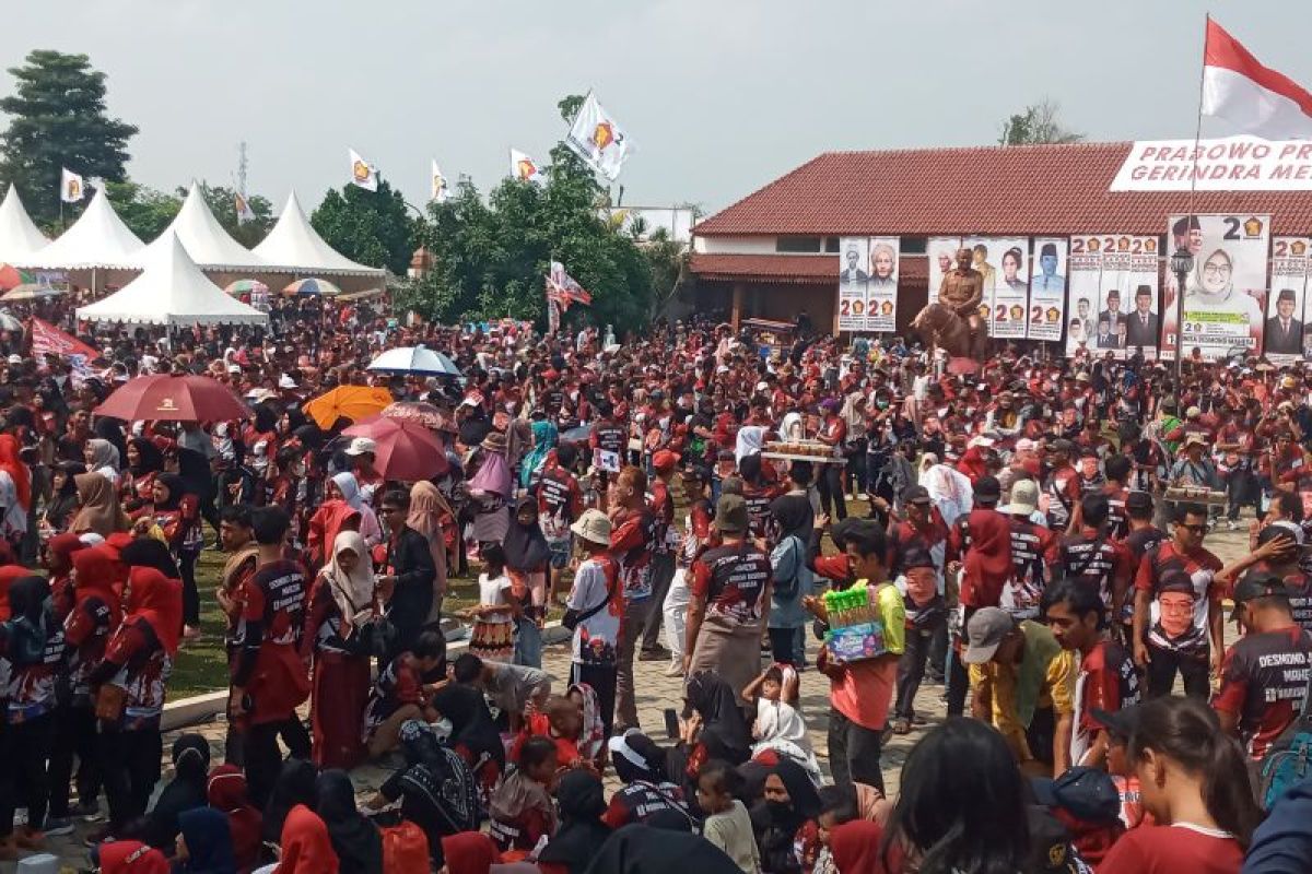 Kader dan simpatisan Gerindra Banten konsolidasi akbar