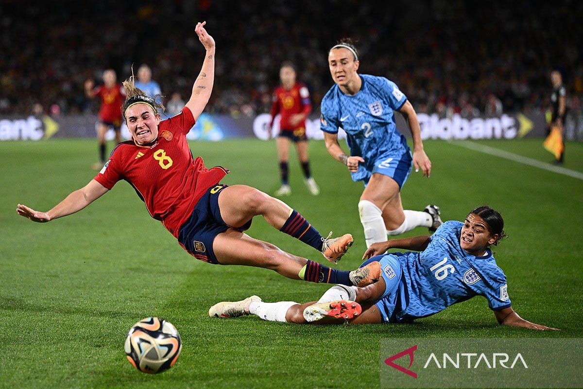 Kalahkan Inggris 1-0, Spanyol juara Piala Dunia Wanita 2023