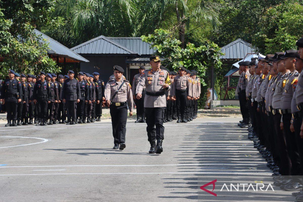 912 polisi amankan pilkades di Mandailing Natal