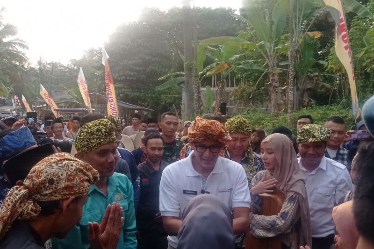 Sandiaga optimistis target 4,4 juta tenaga kerja baru pariwisata tercapai