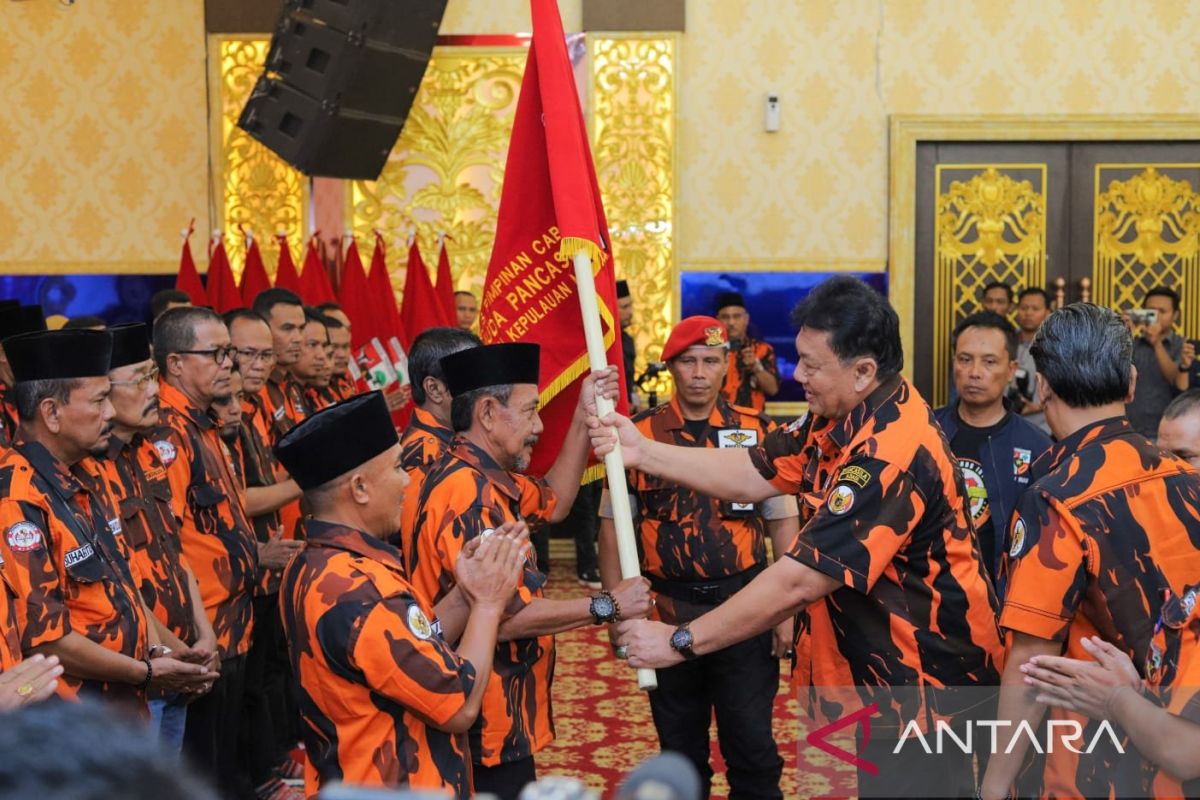 Pemuda Pancasila Meranti dilantik, Bupati Asmar titip sepercik harapan