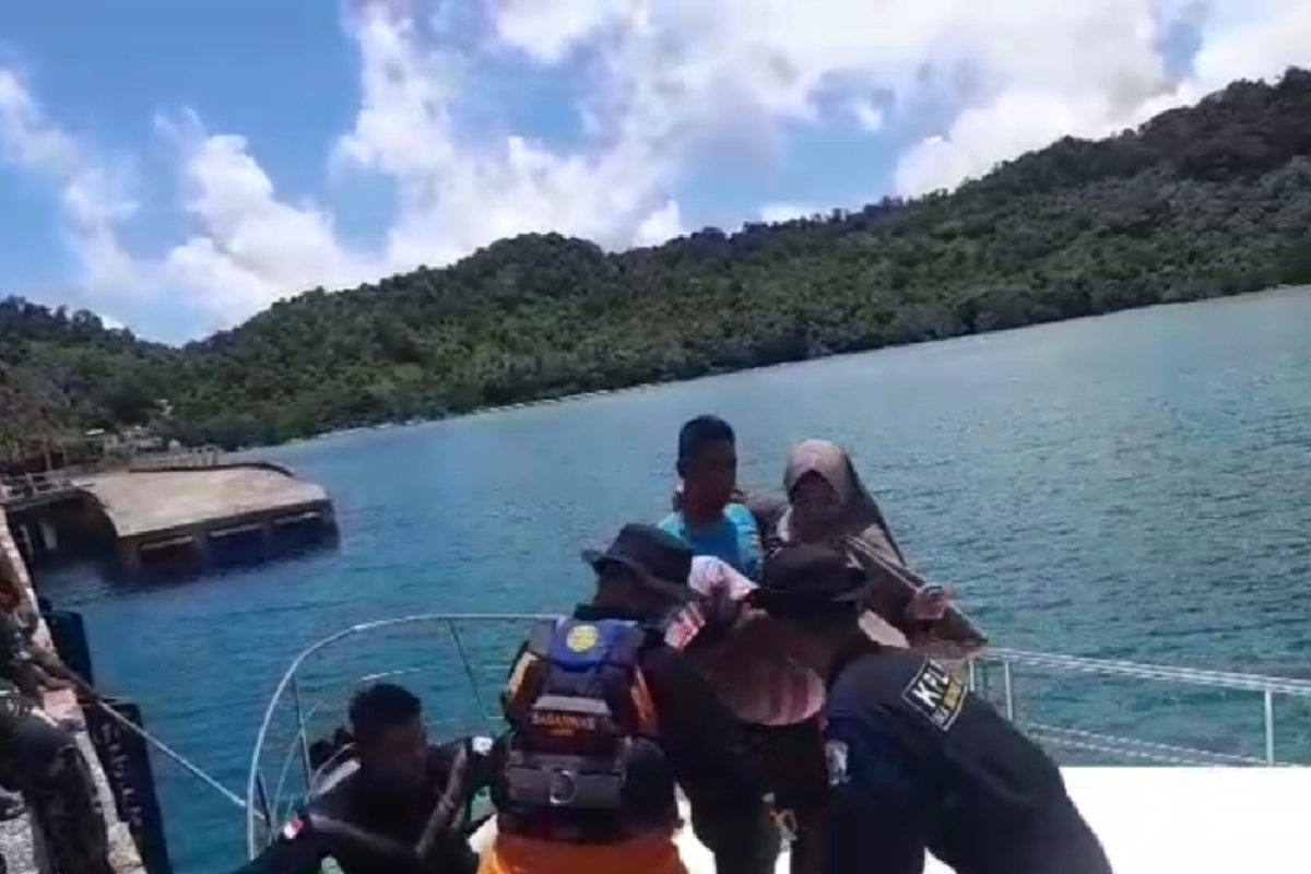 Penumpang kapal Aceh Hebat yang terjun ke laut ditemukan selamat oleh nelayan