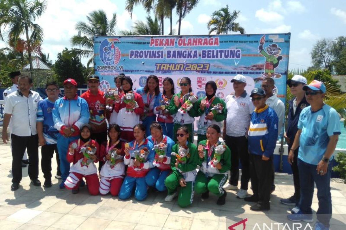 Bangka optimis atlet renang raih juara di Porprov Babel