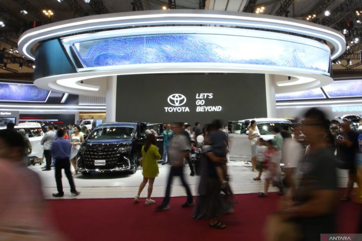 Toyota bukukan 5.796 SPK di GIIAS 2023, dipimpin Avanza