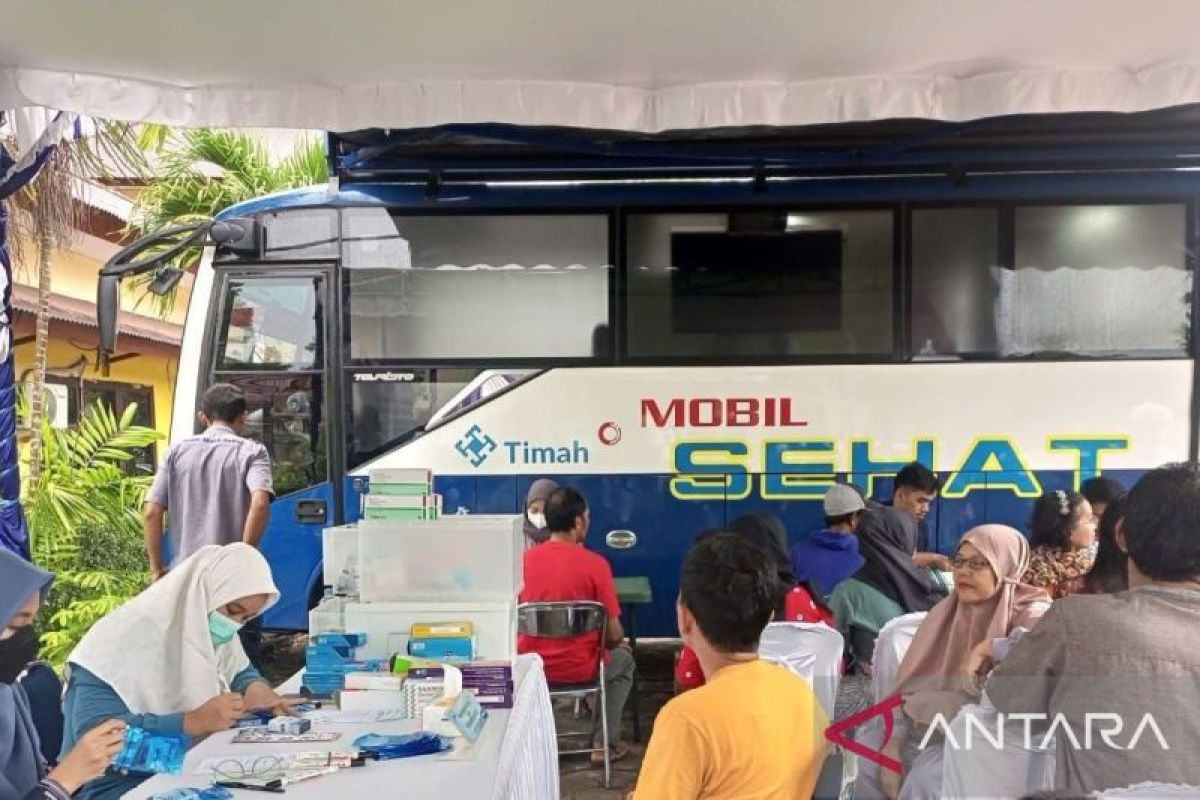 PT Timah salurkan 110 paket makanan tangani stunting di Beltim
