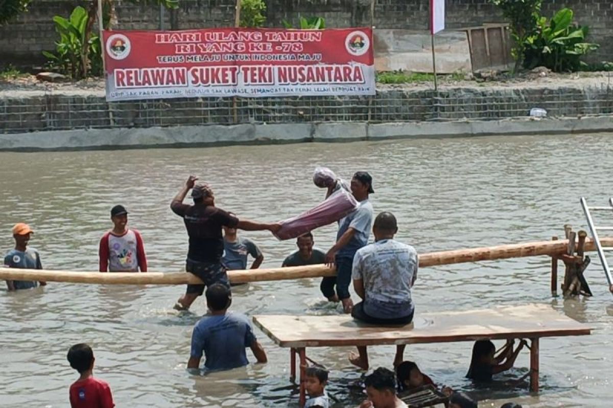 Relawan Suket Teki Nusantara meriahkan HUT Ke-78 RI dengan beragam lomba