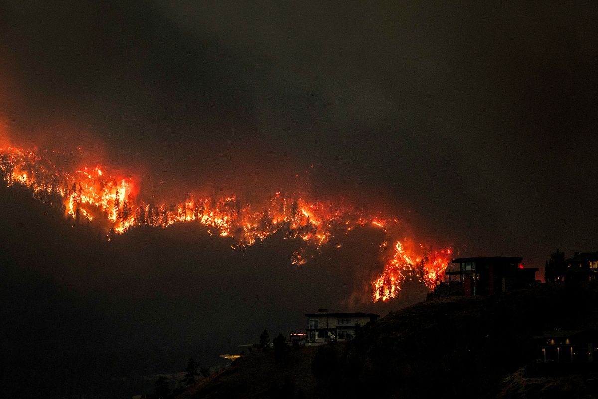 Kebakaran hutan di Kanada tunjukkan tanda-tanda mereda