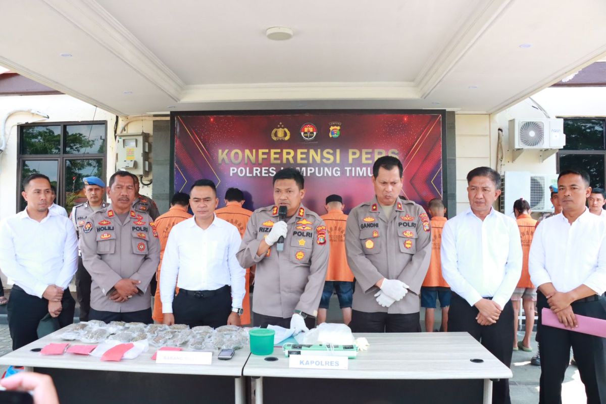 Polisi bongkar dugaan penyelewengan bio solar di Lampung Timur