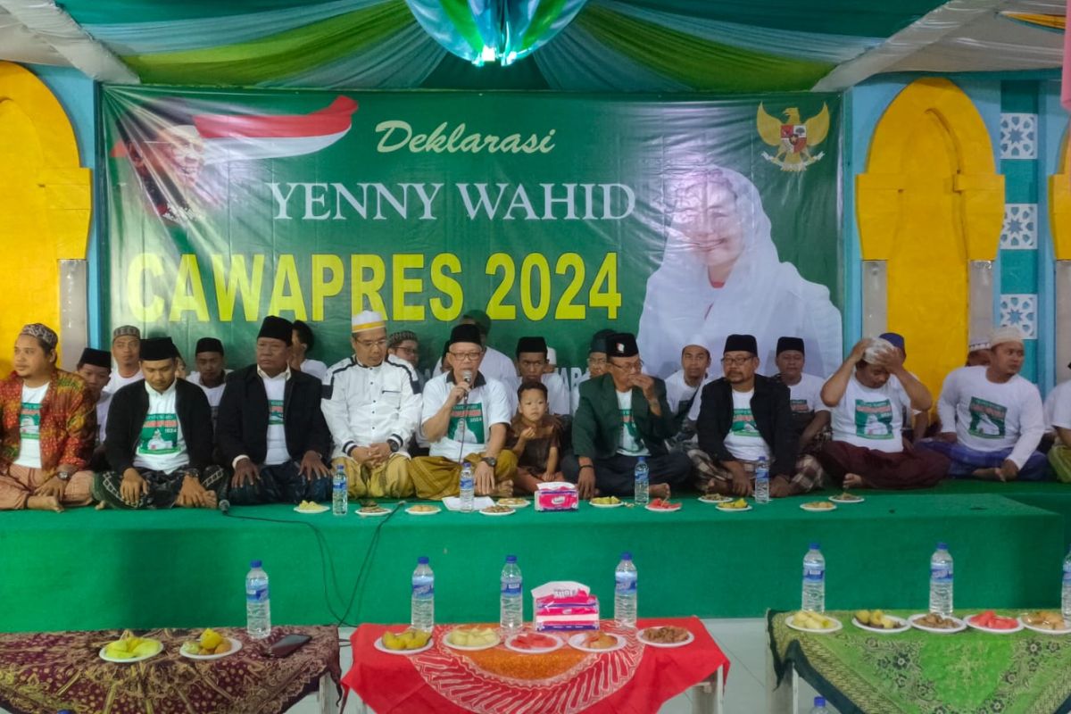 Aliansi Nahdliyin-Santri Nusantara deklarasi Yenny Wahid bakal cawapres