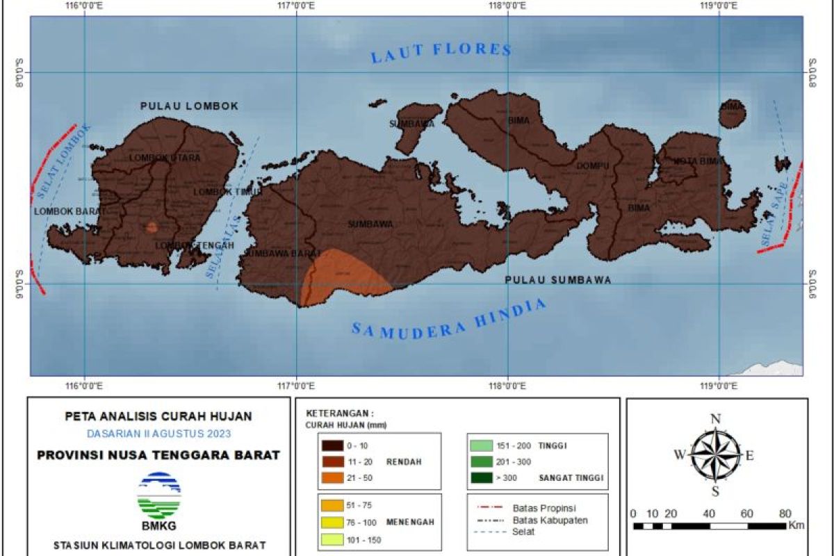 Info cuaca waspadai puncak musim kemarau di NTB