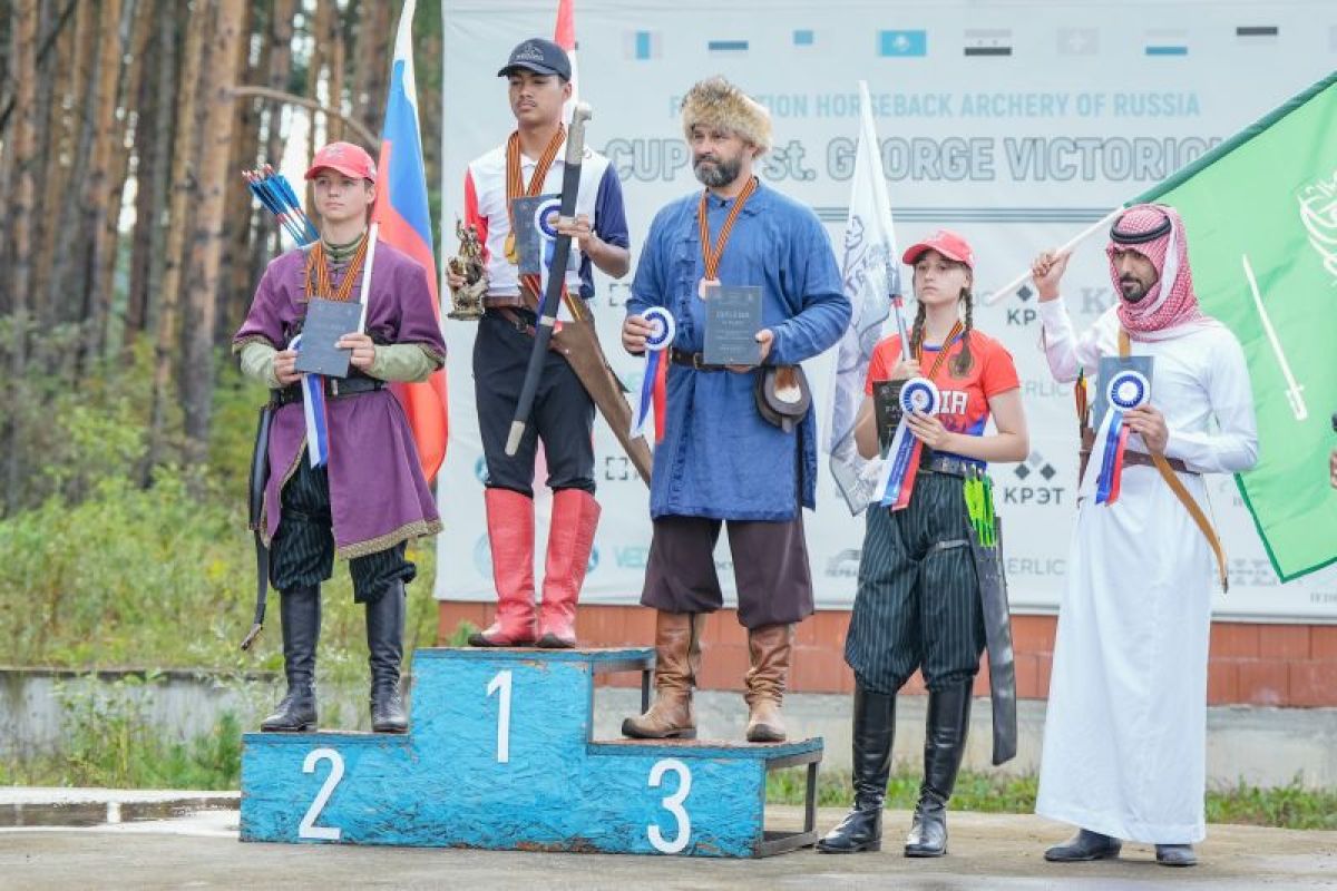 Indonesia raih juara umum "Horseback Archery" di Rusia