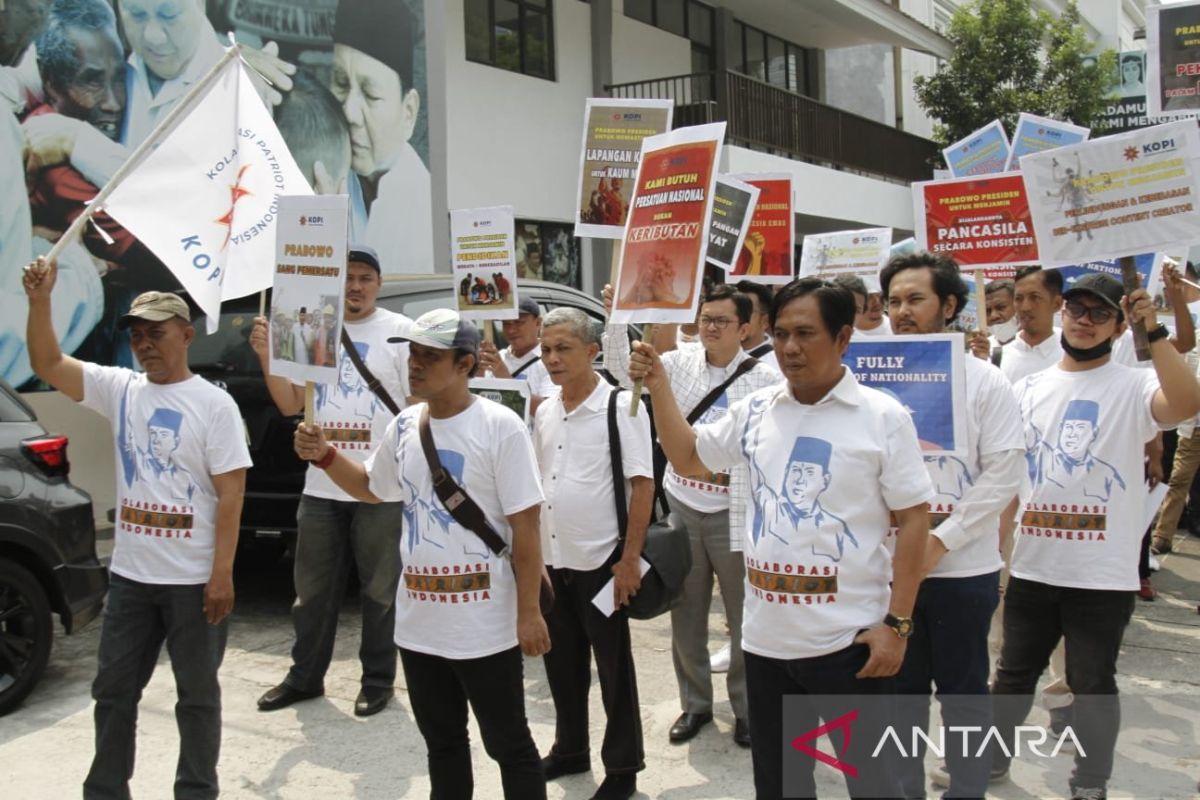 Kolaborasi Patriot Indonesia deklarasi dukungan untuk Prabowo