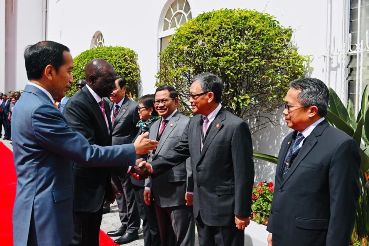 Presiden Kenya: Kunjungan Jokowi komitmen perkuat ikatan dua negara