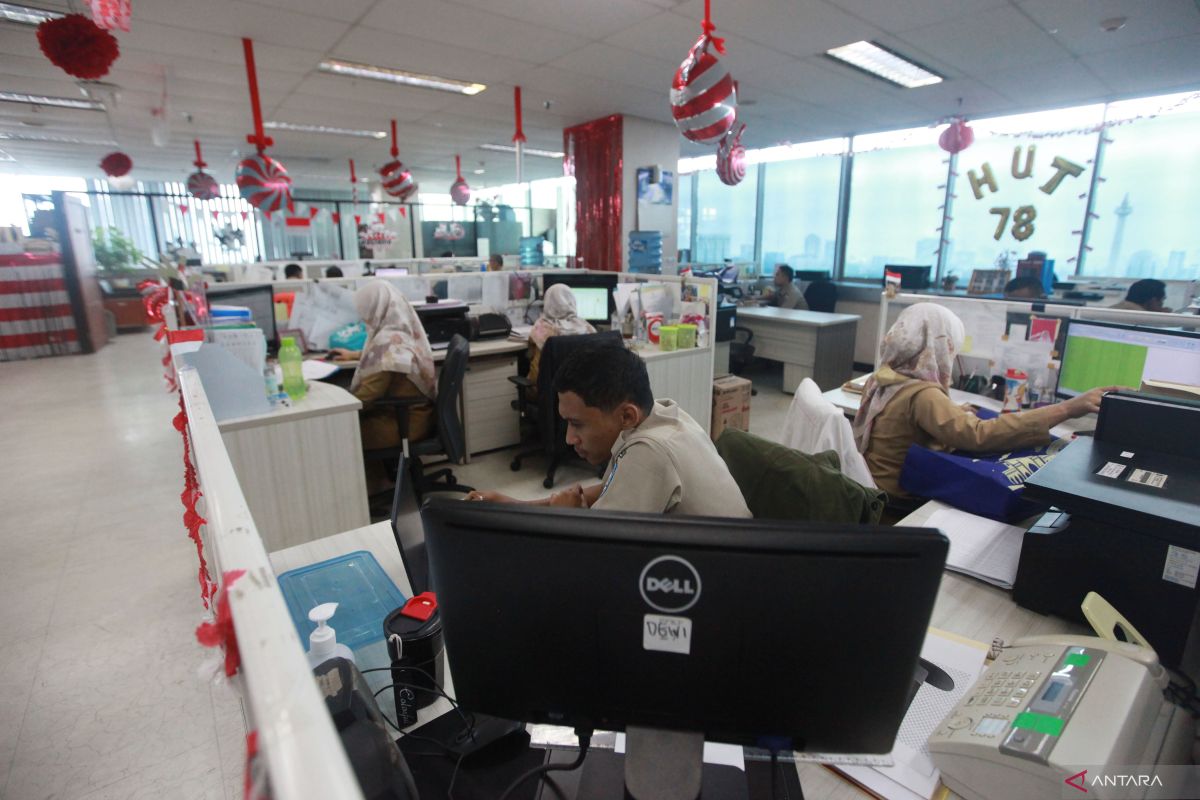 Begini suasana hari pertama WFO 50 persen di Balai Kota DKI Jakarta