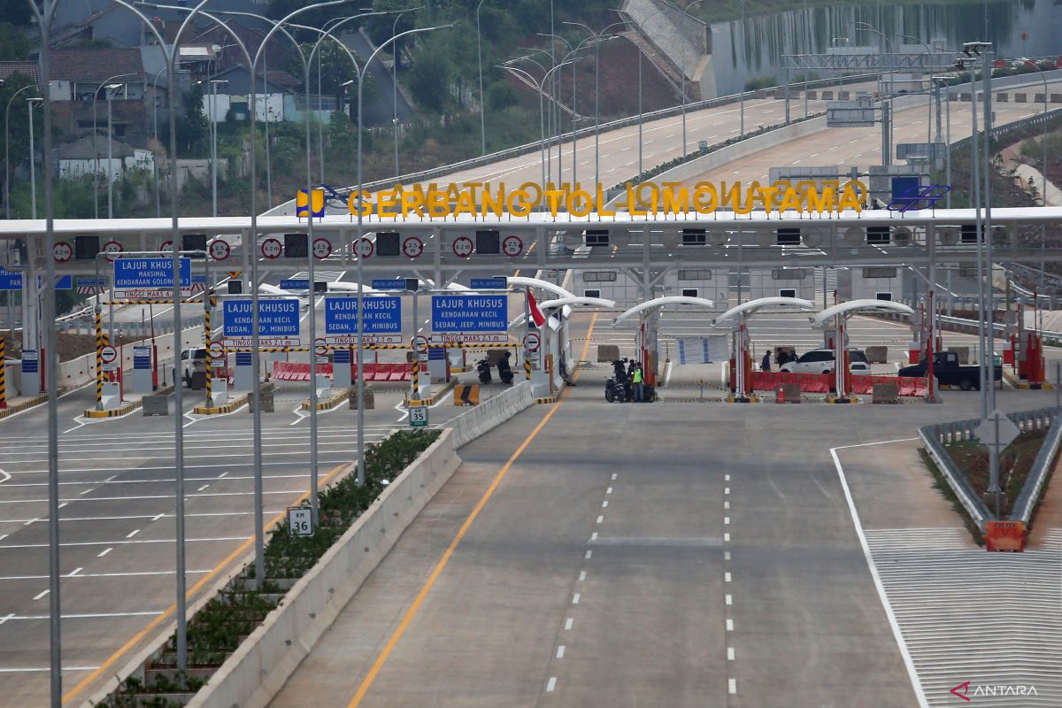 Jalan tol Cijago sekarang tembus hingga Bandara Soekerno-Hatta