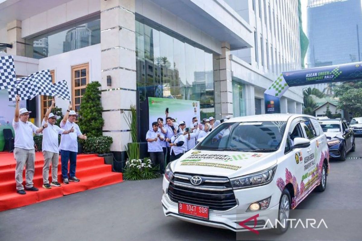 Kementerian ESDM gelar Green Transport Rally dukung Keketuaan ASEAN